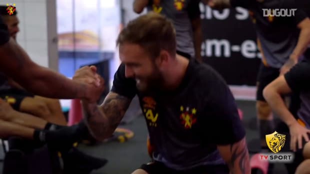Sport Recife train to face Santos in the Brazilian Championship
